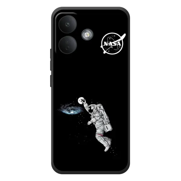Чехол с рисунком «Космонавт баскетболист» для Xiaomi Poco X8 Чехол с рисунком «Космонавт баскетболист» для Xiaomi Poco X8