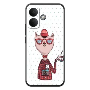 Чехол на тематику: Коты для Xiaomi Poco X8 (Кот аристократ)