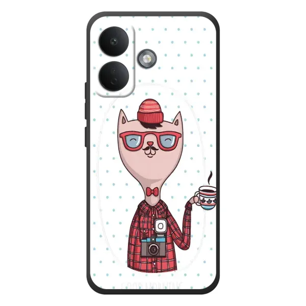 Чехол с рисунком «Кот аристократ» для Xiaomi Poco X8 Чехол с рисунком «Кот аристократ» для Xiaomi Poco X8
