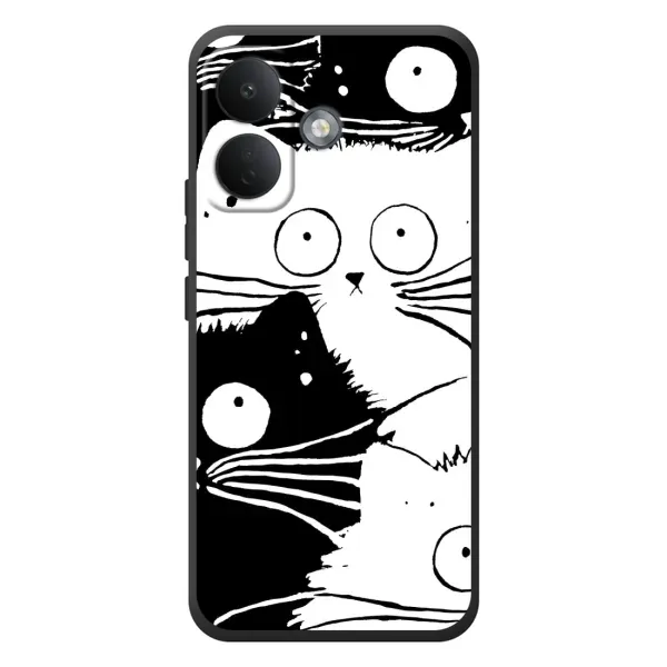 Чехол с рисунком «КОТИКИ» для Xiaomi Poco X8 Чехол с рисунком «КОТИКИ» для Xiaomi Poco X8