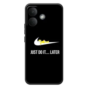 Силиконовый Чехол на Xiaomi Poco X8 с картинкой Nike (Later)