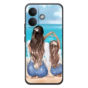 Чехлы для МАМЫ на Xiaomi Poco X8 (Мама и дочь)