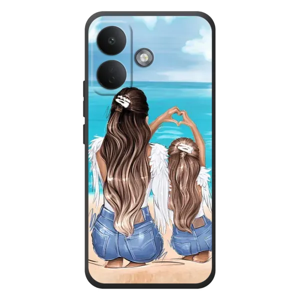 Чехол с рисунком «Мама и дочь» для Xiaomi Poco X8 Чехол с рисунком «Мама и дочь» для Xiaomi Poco X8