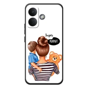 Чехлы для МАМЫ на Xiaomi Poco X8 (Мама и сын)