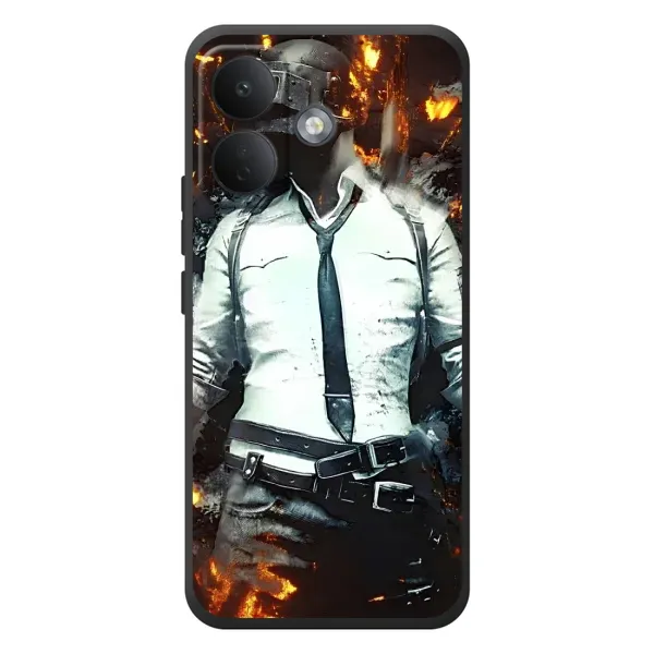 Чехол с рисунком «Man Пубг» для Xiaomi Poco X8 Чехол с рисунком «Man Пубг» для Xiaomi Poco X8