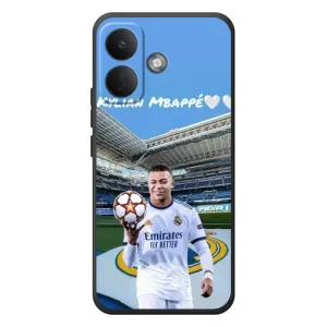 Чехол (TPU) с Футболистом на Xiaomi Poco X8 (Mbappe Real)