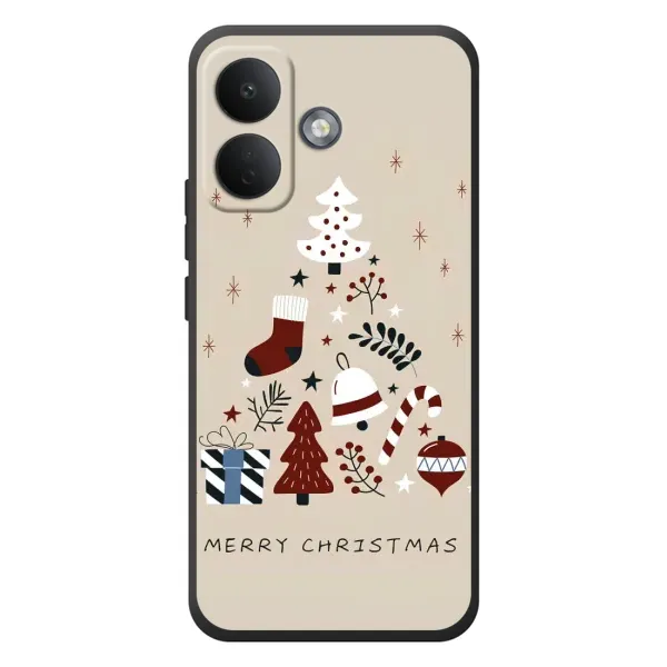 Чехол с рисунком «Merry Christmas» для Xiaomi Poco X8 Чехол с рисунком «Merry Christmas» для Xiaomi Poco X8