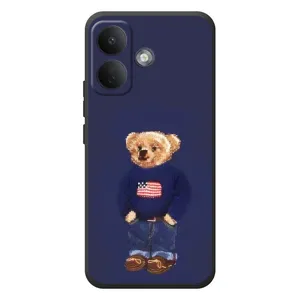 Чехол с рисунком «Мишка USA» для Xiaomi Poco X8
