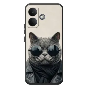 Чехол на тематику: Коты для Xiaomi Poco X8 (Модный кот)