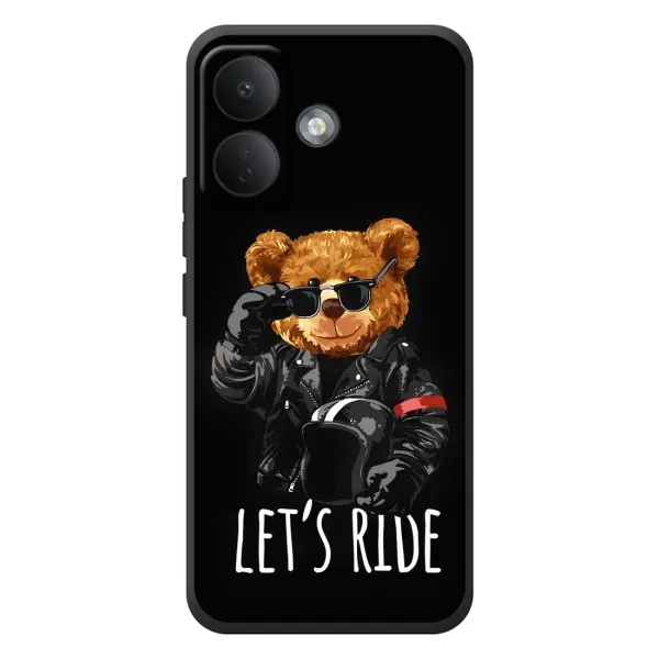 Чехол с рисунком «Модный Мишка» для Xiaomi Poco X8