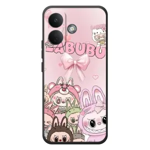 Чехол с принтом Лабубу для Xiaomi Poco X8 (Монстры Лабубу)