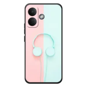 Чехол с рисунком «Наушники» для Xiaomi Poco X8