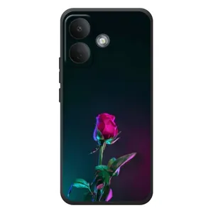 Чехлы с принтом Розочки для Xiaomi Poco X8 (Ночная роза)