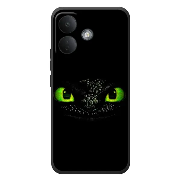 Чехол с рисунком «Глаза Беззубика» для Xiaomi Poco X8