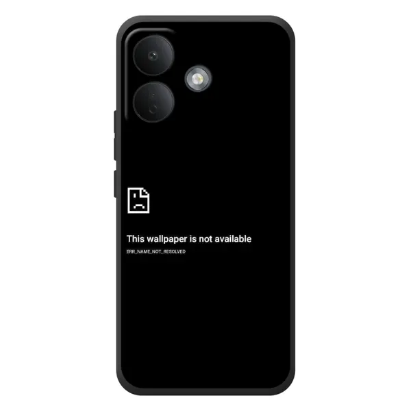 Чехол с рисунком «Ошибка» для Xiaomi Poco X8