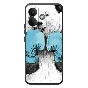 Чехлы с Пандами на Xiaomi Poco X8 (Панда боксер)