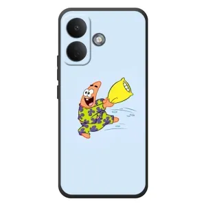 Чехлы с Патриком на Xiaomi Poco X8 (Патрик с подушкой)