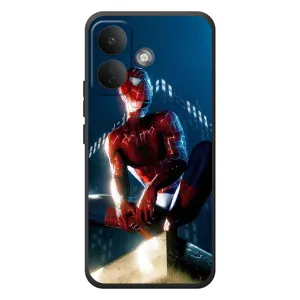 Чехол Супергерой Человека Паука на Xiaomi Poco X8 (Паук на доме)