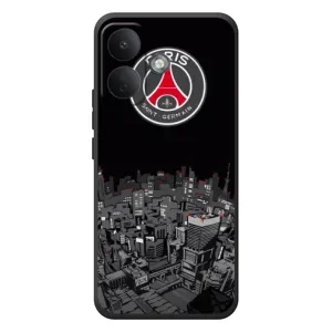 Силиконовые Чехлы принт Футбол на Xiaomi Poco X8 (PSG)