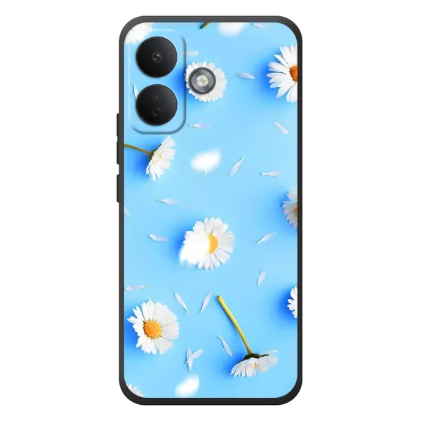 Чехол с рисунком «ромашки на голубом» для Xiaomi Poco X8
