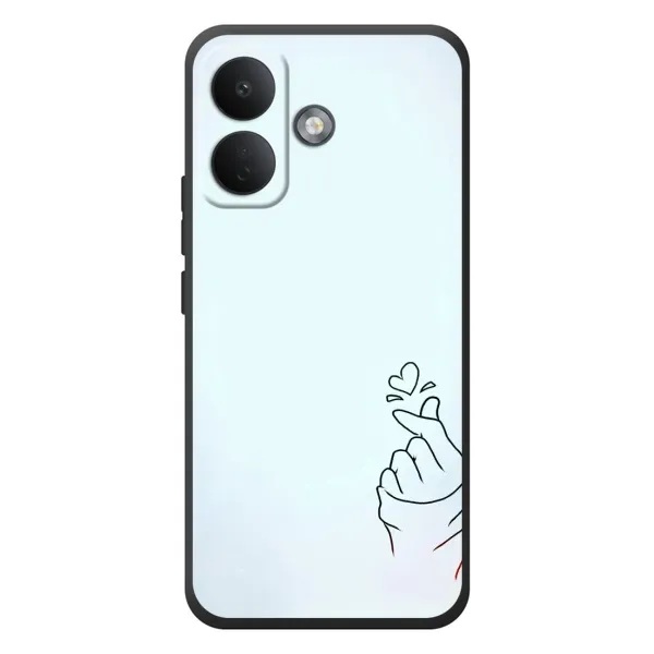 Чехол с рисунком «Сердце на голубом» для Xiaomi Poco X8 Чехол с рисунком «Сердце на голубом» для Xiaomi Poco X8