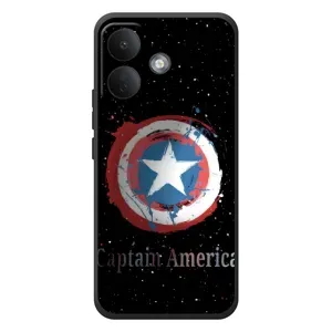 Чехол с Щитом Капитана Америки на Xiaomi Poco X8 (Щит Капитана)