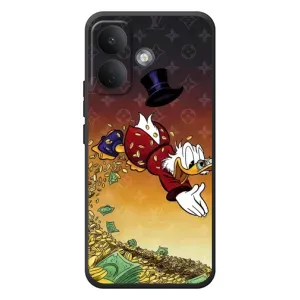 Силиконовый чехол для Xiaomi Poco X8 (Скрудж Луи Виттон)