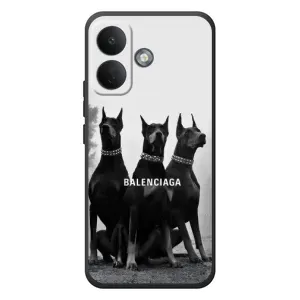 Чехол с рисунком «Три добермана» для Xiaomi Poco X8