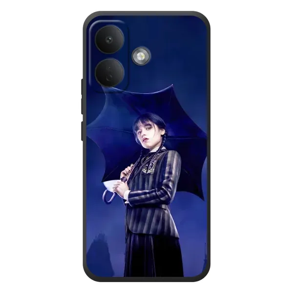 Чехол с рисунком «Уэнсдей с зонтом» для Xiaomi Poco X8 Чехол с рисунком «Уэнсдей с зонтом» для Xiaomi Poco X8