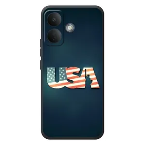 Чехол Флаг USA для Xiaomi Poco X8 (USA)