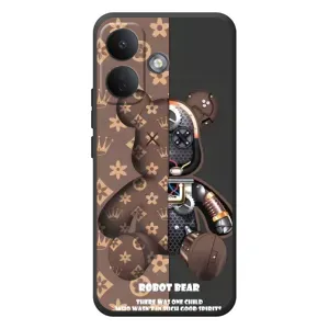 Силиконовый чехол для Xiaomi Poco X8 (Медмедь Луи Виттон)