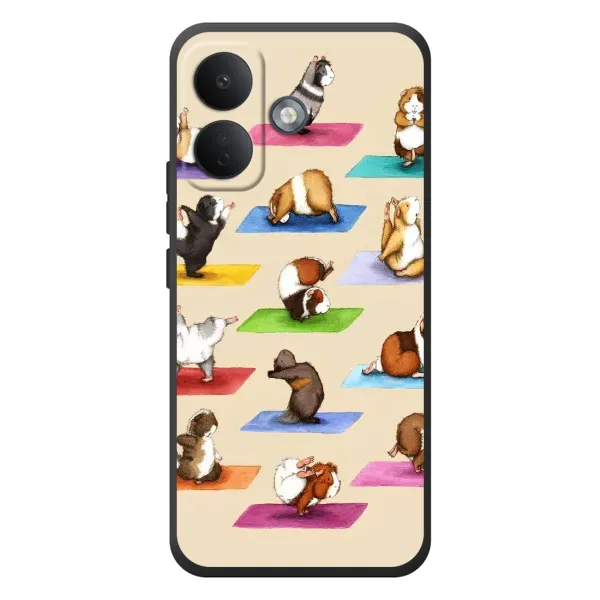 Чехол с рисунком «Ёга свинок» для Xiaomi Poco X8 Чехол с рисунком «Ёга свинок» для Xiaomi Poco X8