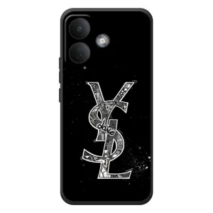 Чехол (Dior, Prada, YSL, Chanel) для Xiaomi Poco X8 (YSL)