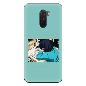 Чехол с персонажами АНИМЕ на Xiaomi POCO F1 (Аканэ Тэндо)