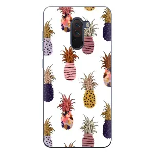 Чехол с изображением вкусной еды для Xiaomi POCO F1 (Ананасы)