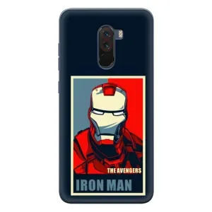 Чохол Супергерой Залізна Людина на Xiaomi POCO F1 (Art Iron man)