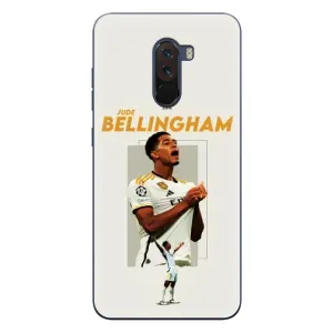 Чехлы с принтом для Xiaomi POCO F1 (Беллингем Реал)