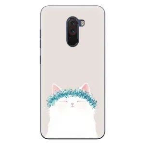 Чохол на тематику: Коти для Xiaomi POCO F1 (Білий котик)