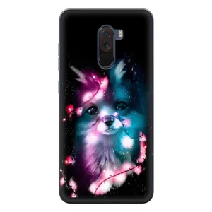 Чохол з Лисичкою для Xiaomi POCO F1 (Чорна лисиця)