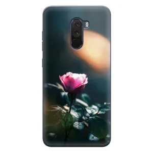 Чехлы с принтом Розочки для Xiaomi POCO F1 (Цветок ночной)