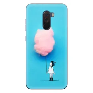 Девчачий Чехол для Xiaomi POCO F1 (Девочка с тучкой)