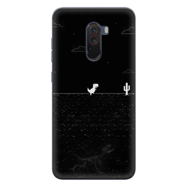 Чехол с рисунком «Динозаврик» для Xiaomi POCO F1 Чехол с рисунком «Динозаврик» для Xiaomi POCO F1