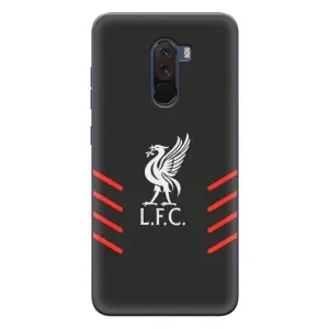 Силиконовые Чехлы принт Футбол на Xiaomi POCO F1 (Эмблема Liverpool)