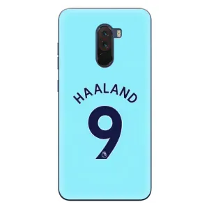 Чехлы с принтом для Xiaomi POCO F1 Футболист (Ерлинг Холанд 9)