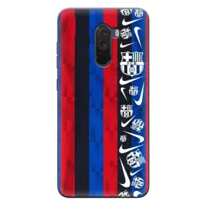 Чехол для Xiaomi POCO F1 (Барселона) (Фанат Барсы)