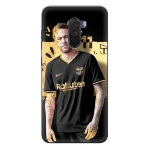 Силиконовый Чехол Xiaomi POCO F1 (Gold Neymar)