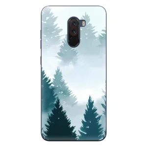 Летний Чехол на Xiaomi POCO F1 (Горный лес)