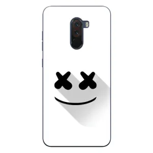 Силиконовые Чехлы (смешные стикеры) для Xiaomi POCO F1 (Х-Х)