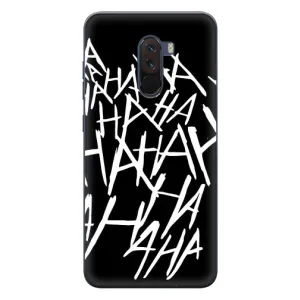 Чехлы с картинкой Джокера на Xiaomi POCO F1 (Хахаха)