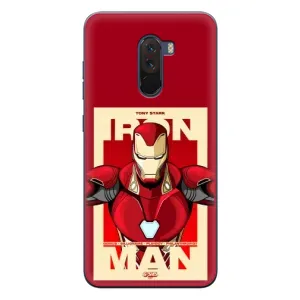 Чохол Супергерой Залізна Людина на Xiaomi POCO F1 (Iron man)